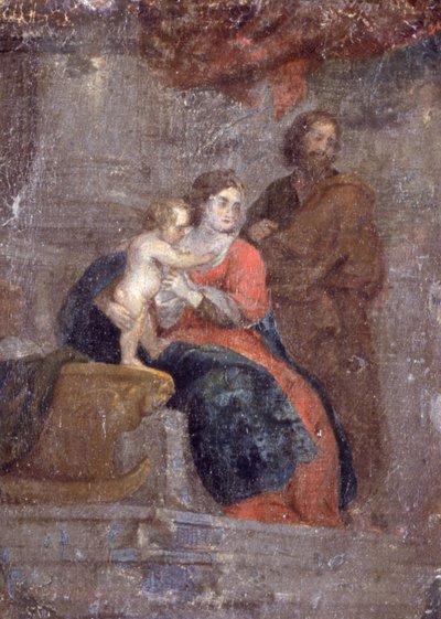 Holy Family by Unbekannt Unbekannt